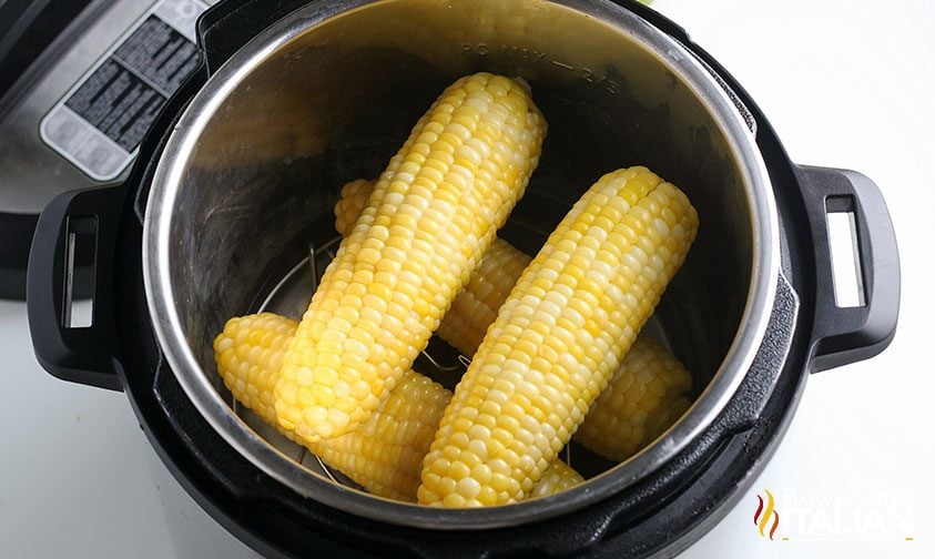 cooked corn on cob in instant pot