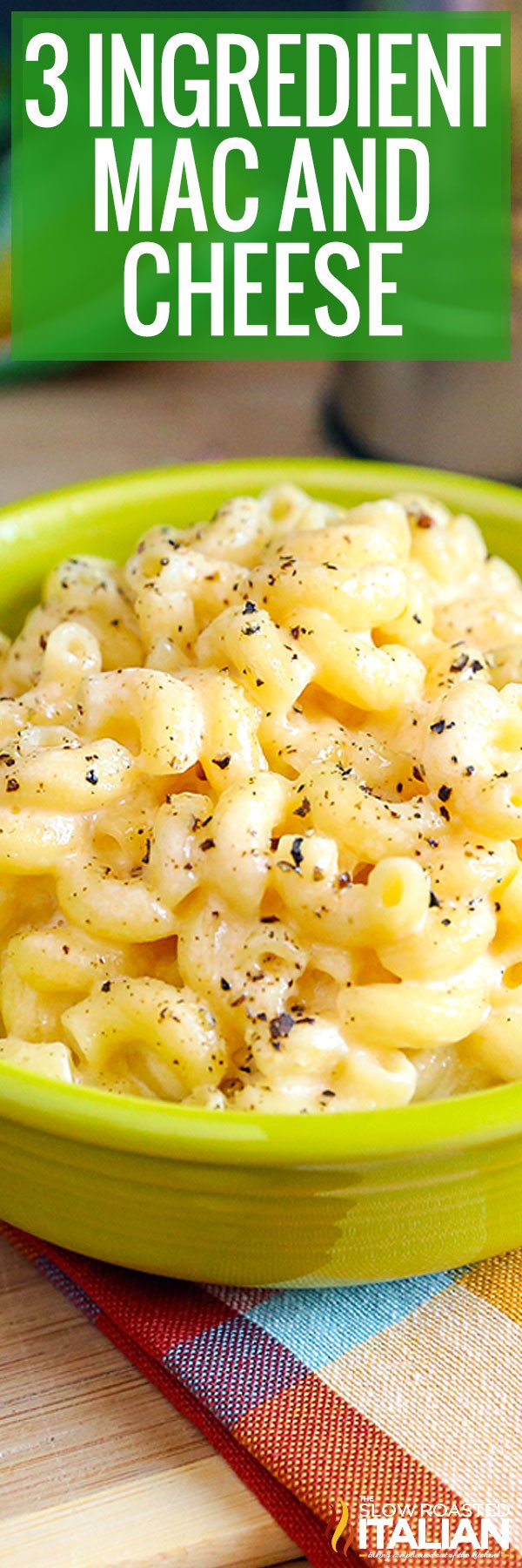 3 Ingredient Mac and Cheese Recipe - PIN