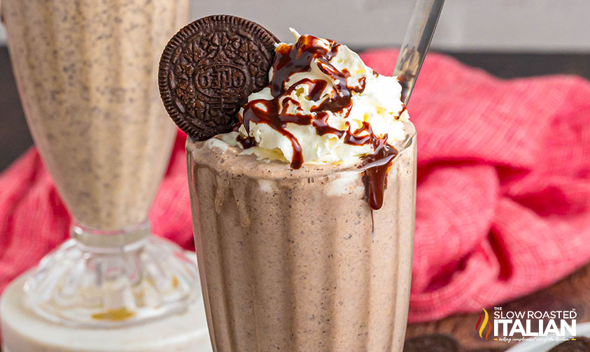 glass full of oreo milkshake recipe