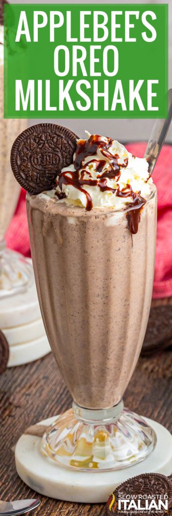 Applebee's Oreo Milkshake Copycat - The Slow Roasted Italian