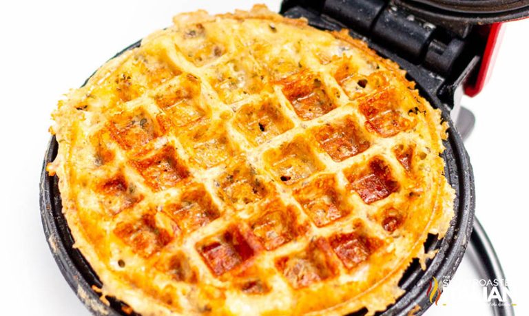 2 Ingredient Chaffle Recipe - The Slow Roasted Italian