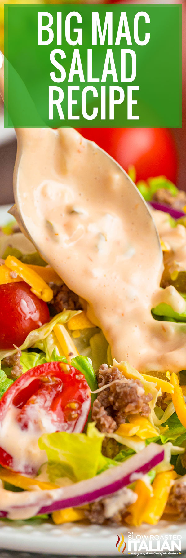 Big Mac Salad Recipe - PIN