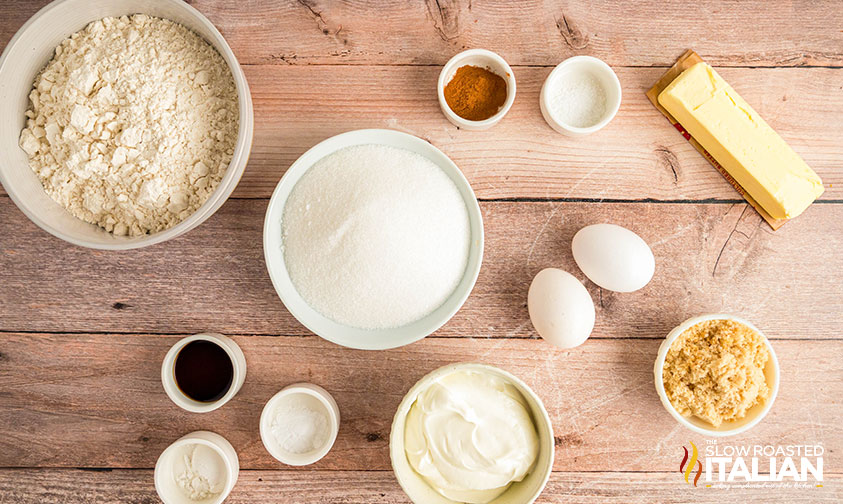 ingredients for starbucks coffee cake recipe