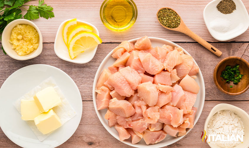 garlic chicken bites ingredients