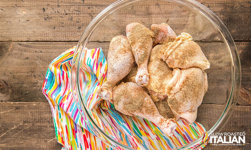 seasoning chicken for oven fried chicken