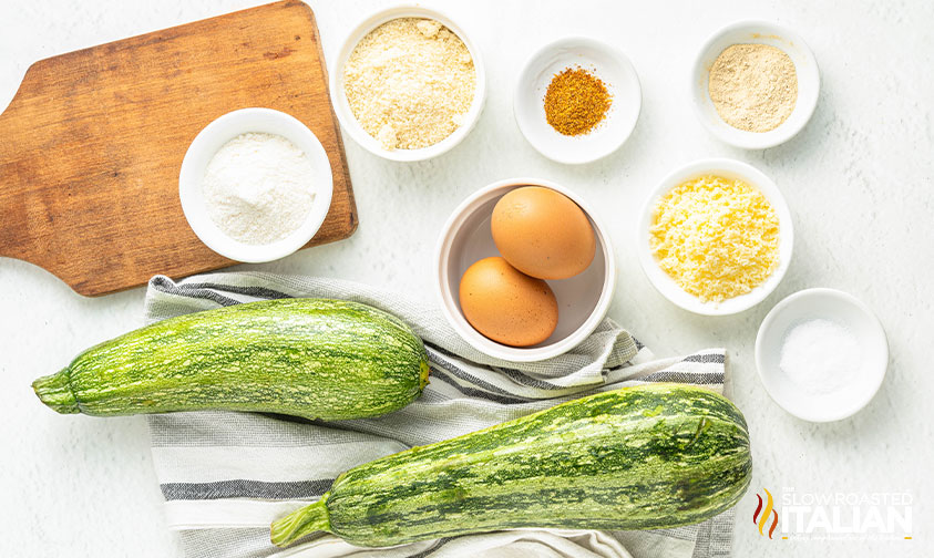 ingredients for keto zucchini fries