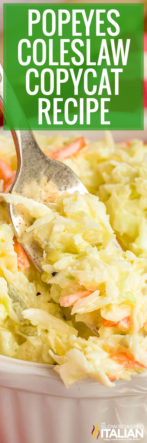 Popeyes Coleslaw Copycat Recipe - PIN