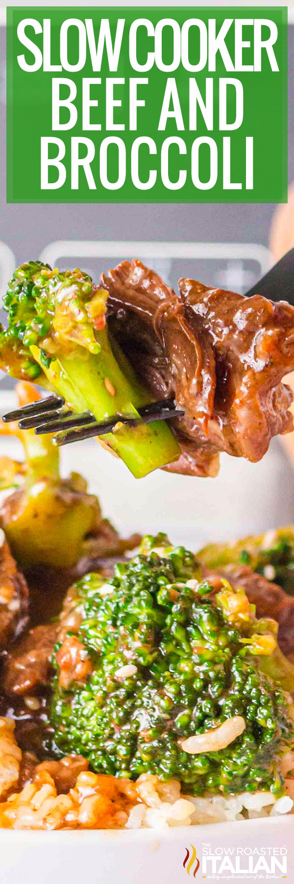 Slow Cooker Beef and Broccoli - PIN