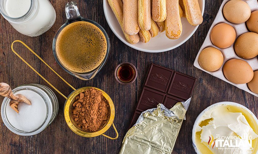 ingredients to make tiramisu from scratch