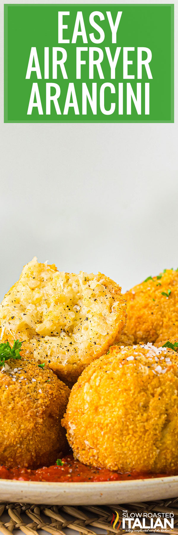 Easy Air Fryer Arancini - PIN