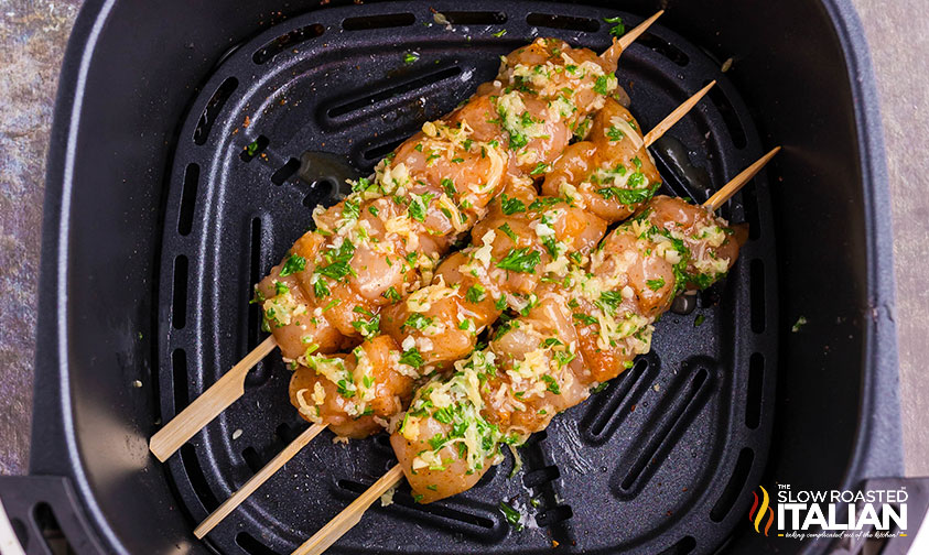 chicken skewers in air fryer