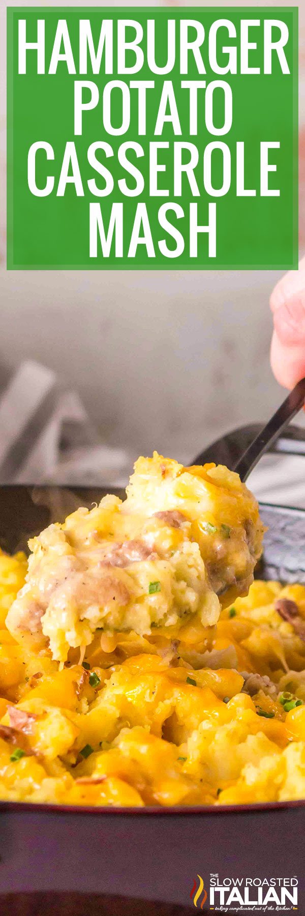 Hamburger Potato Casserole Mash - PIN