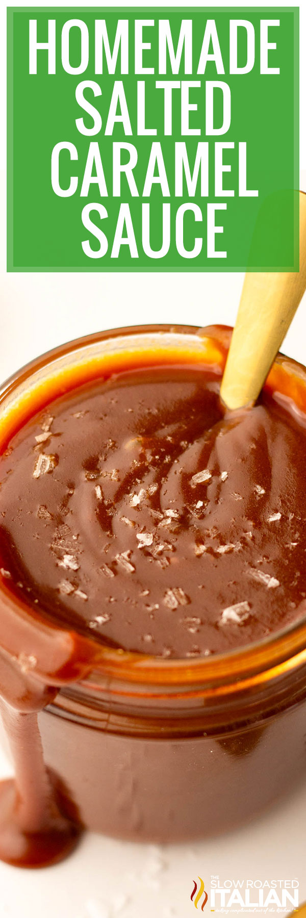 Homemade Salted Caramel Sauce - PIN