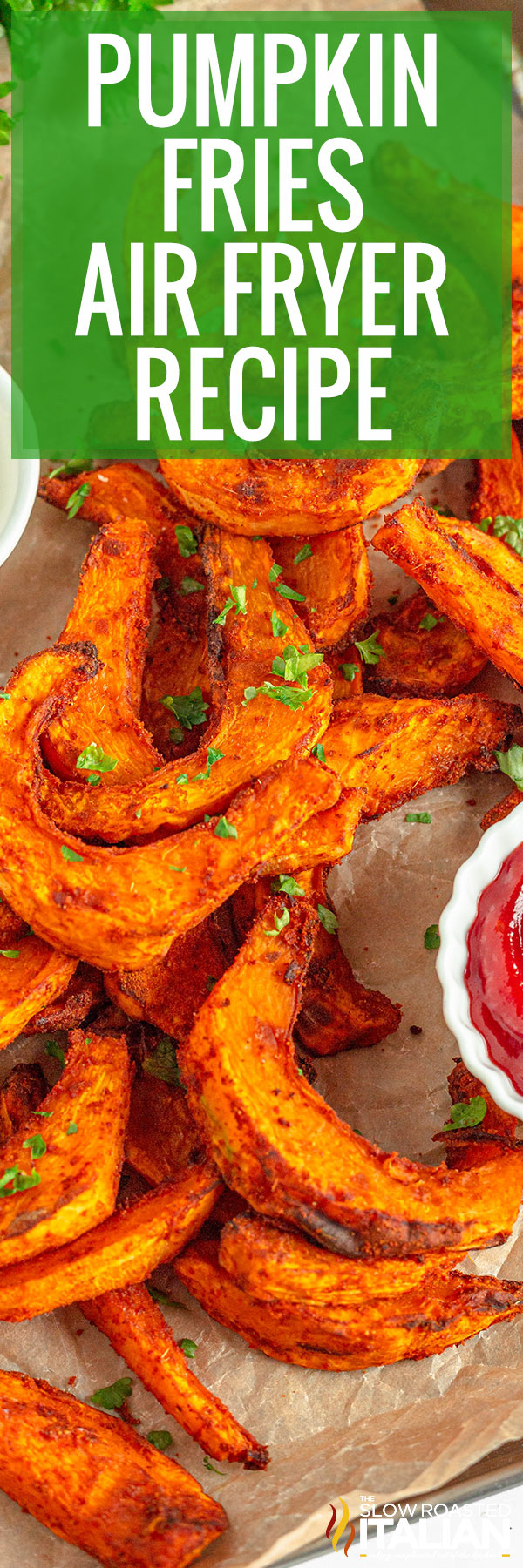 Pumpkin Fries Air Fryer Recipe - PIN