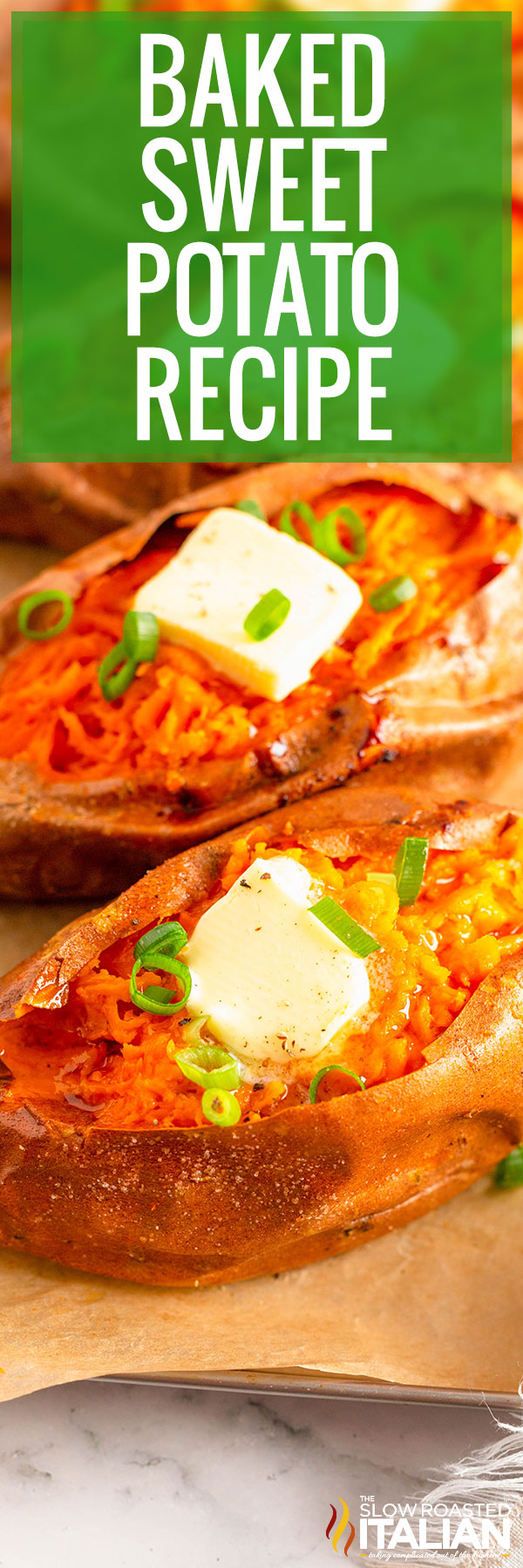 Baked Sweet Potato Recipe - PIN