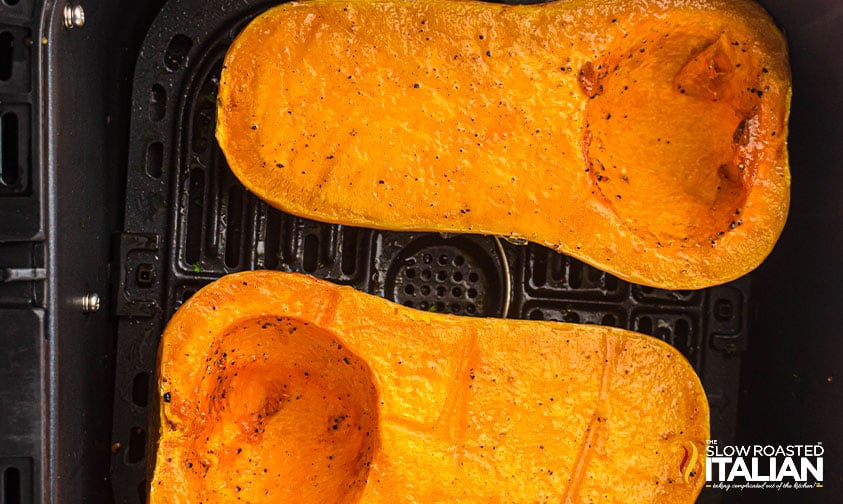 air fried butternut squash