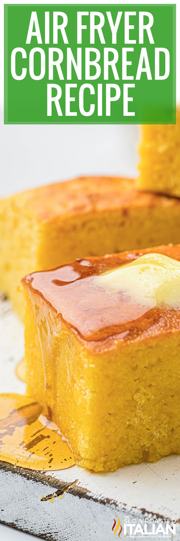 Air Fryer Cornbread Recipe -PIN