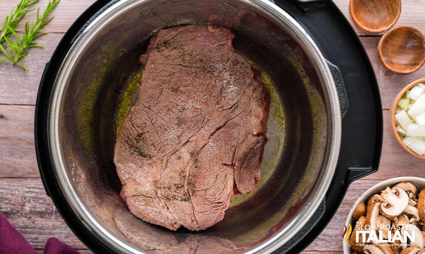 searing beef in instant pot