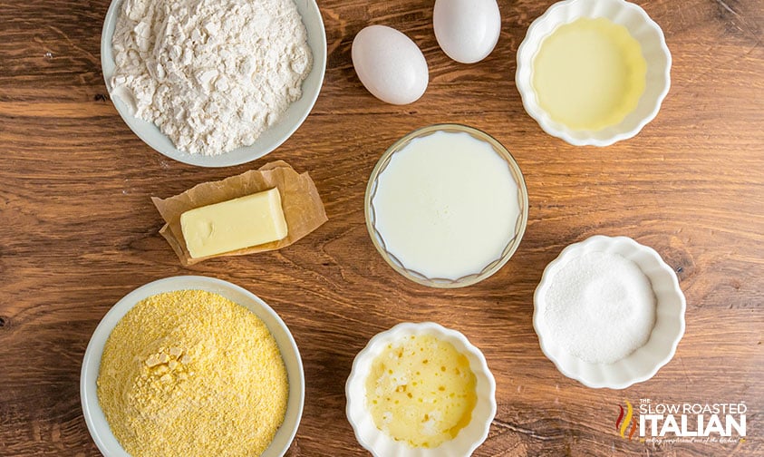 ingredients for cracker barrel corn muffin recipe