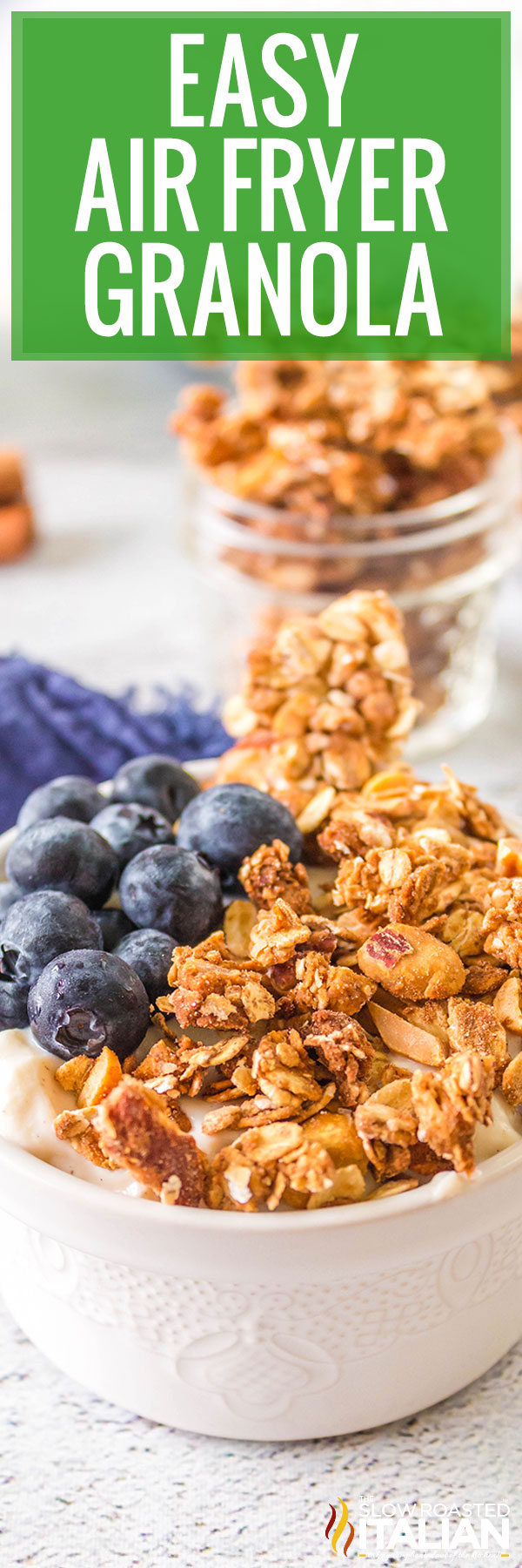 Easy Air Fryer Granola - PIN