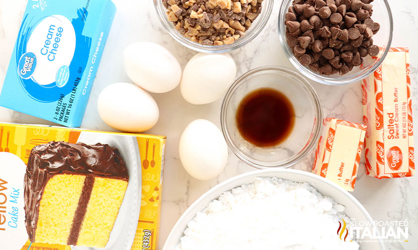 ingredients for sticky toffee cake recipe