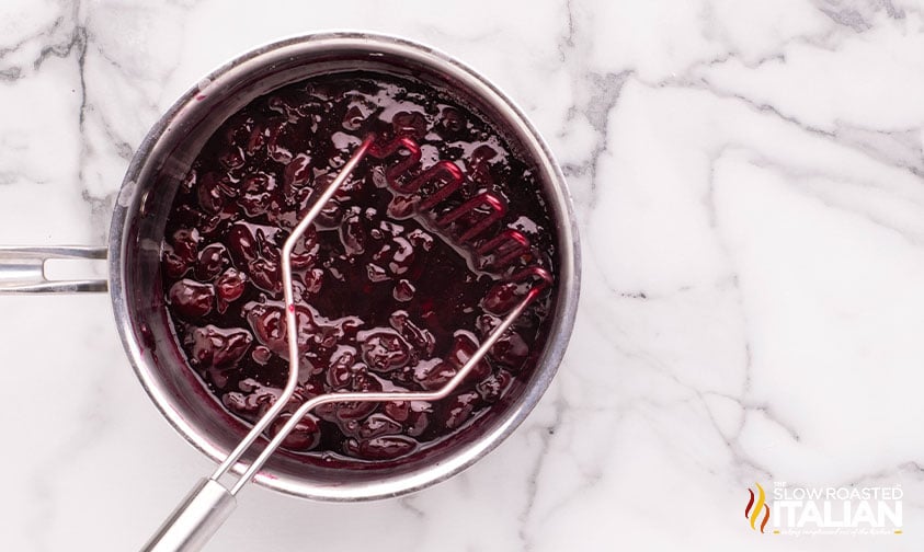 cherries, and sugar in a saucepan