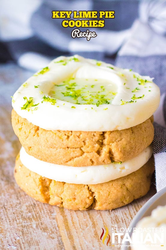 titled: Key Lime Pie Cookies Recipe