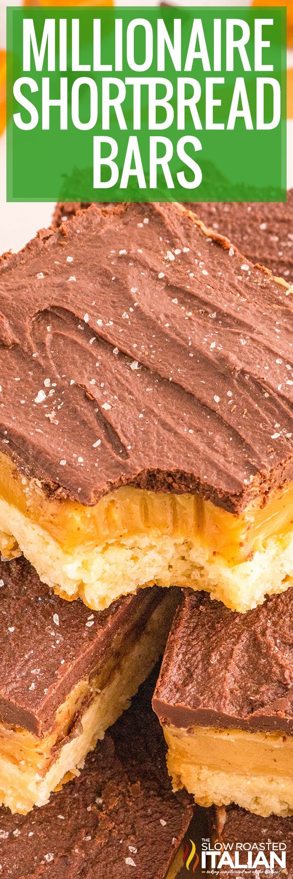 Millionaire Shortbread Bars - PIN