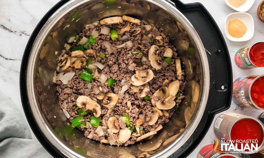 adding mushrooms to instant pot