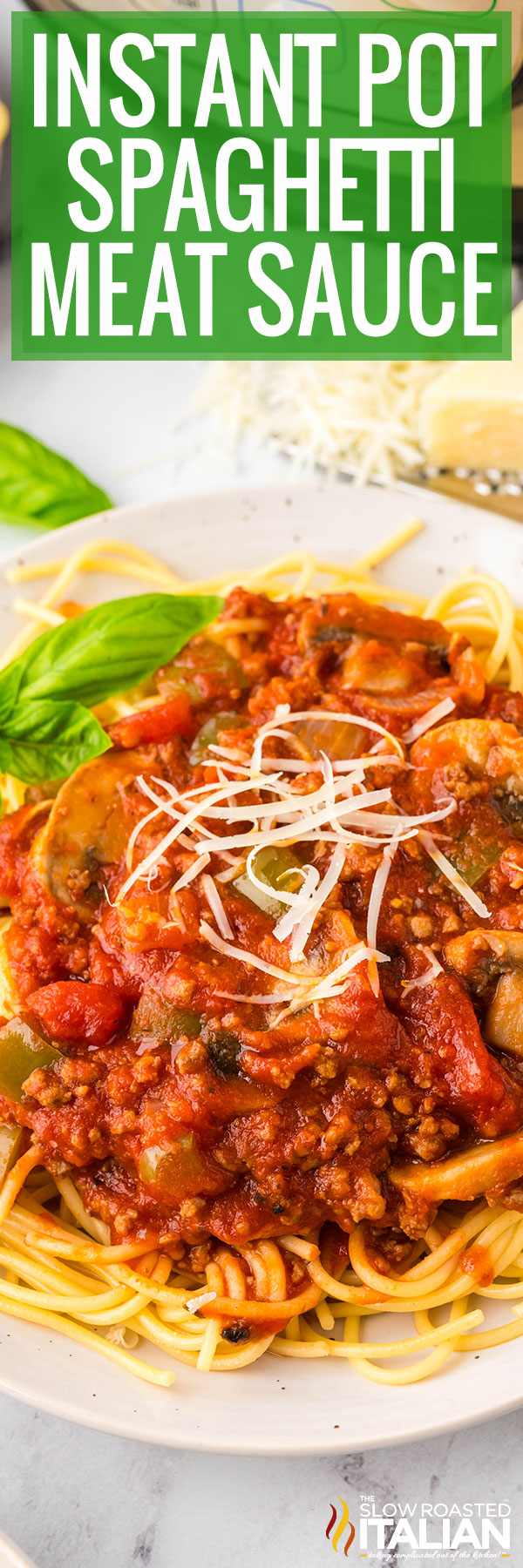 Instant Pot Spaghetti Meat Sauce -PIN