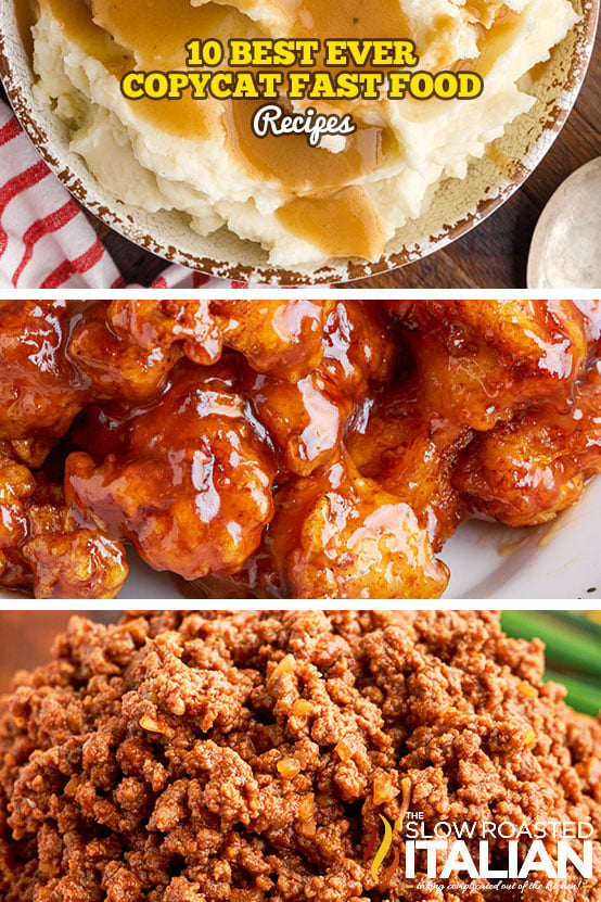 titled: 10 Best Ever Copycat Fast Food Recipes