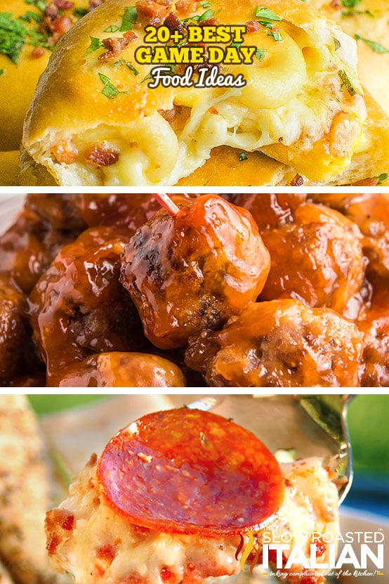 titled: 20+ Best Game Day Food Ideas