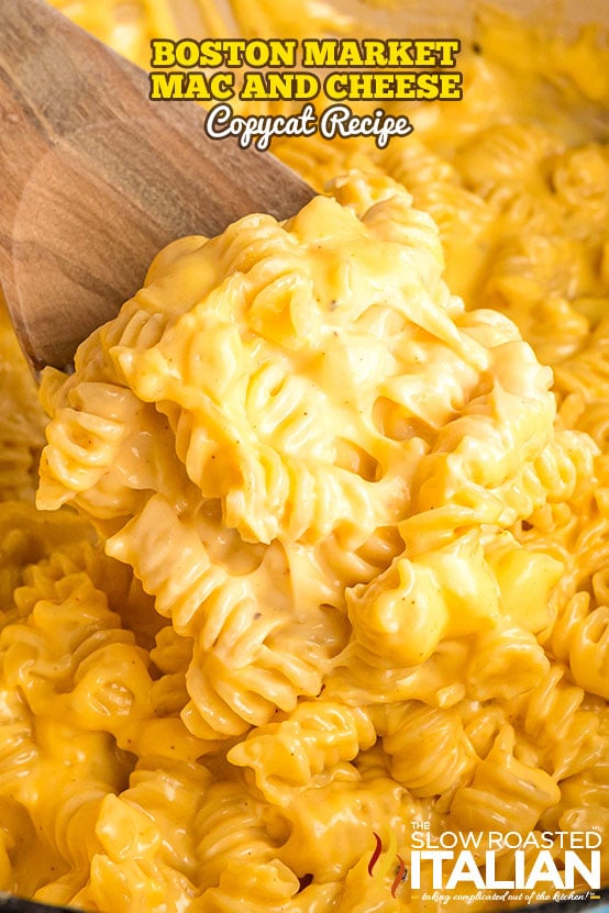 titled: Boston Market Mac and Cheese Copycat Recipe