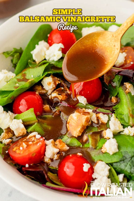 titled: Simple Balsamic Vinaigrette Recipe