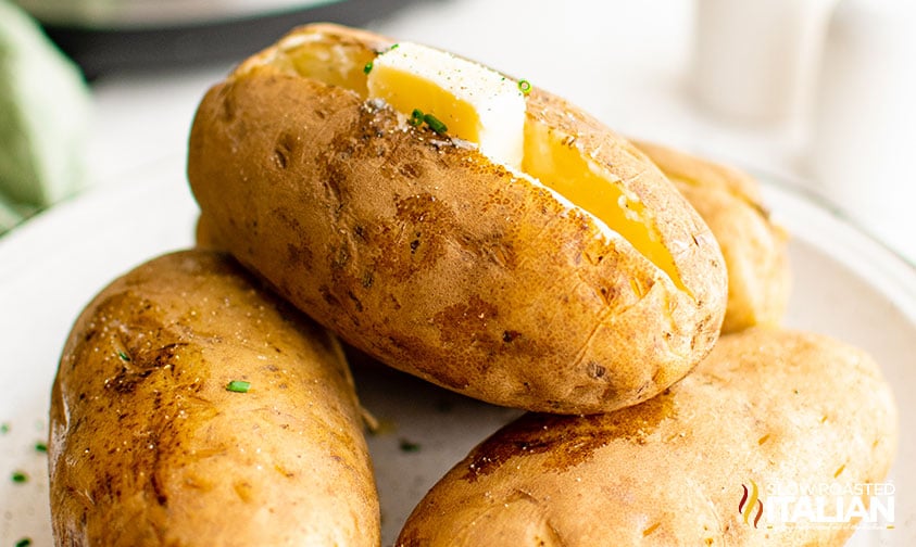 instant pot baked potatoes with butter